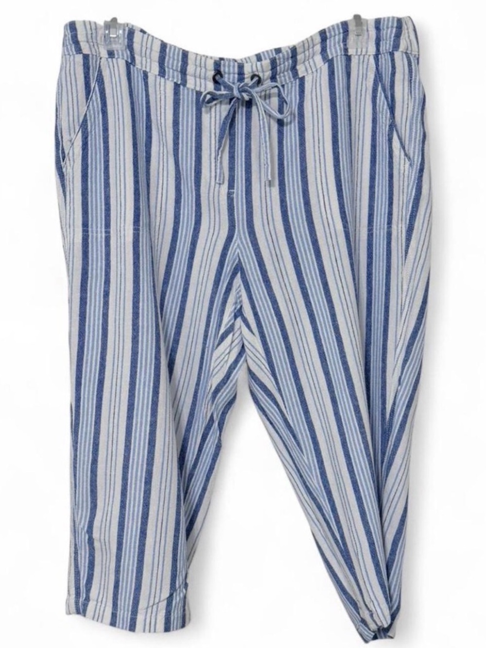 Per Se Linen Blend Capris